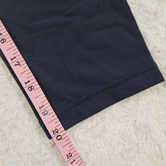 Athleta Womens Small Elation Capri Blue Gym Workout Yoga Activewear Running HIIT - Picture 3 of 8